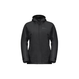 Jack Wolfskin Waterproof Moonrise 3 ın 1 Jkt Siyah Kadın Mont