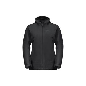 Jack Wolfskin Waterproof Moonrise 3 ın 1 Jkt Siyah Kadın Mont