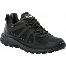 Jack Wolfskin Woodland 2 Texapore Low Siyah Kadın Outdoor Ayakkabı