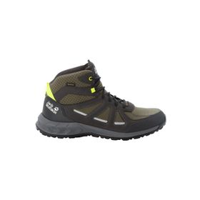 Jack Wolfskin Woodland 2 Texapore Mid M Haki Erkek Spor Ayakkabı