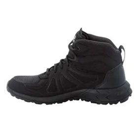 Jack Wolfskin Woodland 2 Texapore Mid W Siyah Gri Kadın Spor Ayakkabı