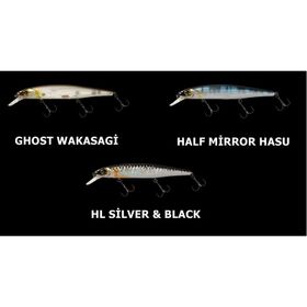 Jackall Bros. Mag Squad 128 F Ghost Wakasagi Maket Balık Yemi