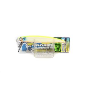 Jackall Bros. Rada Minnow 114 Chartreuse Back Pearl Maket Balık Yemi