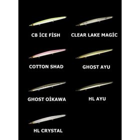 Jackall Bros. Rolla Minnow Ghost Ayu Maket Balık Yemi