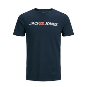 Jack&Jones 12137126 Lacivert Baskılı Erkek T-shirt