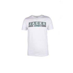 Jack&Jones 12151955 Beyaz Baskılı Erkek T-shirt