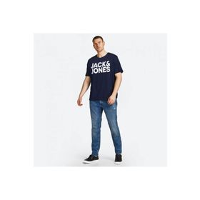 Jack&Jones 12158505 Lacivert Erkek T-shirt