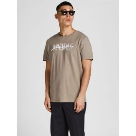 Jack&Jones 12205957 Kahverengi Erkek T-shirt