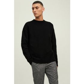 Jack&Jones 12215468 Siyah Erkek Kazak