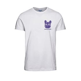 Jack&Jones 12238121 Beyaz Erkek T-shirt