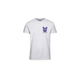 Jack&Jones 12238121 Beyaz Erkek T-shirt
