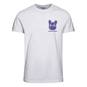 Jack&Jones 12238121 Beyaz Erkek T-shirt