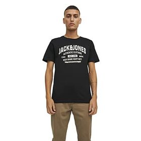 Jack&Jones TEE SS O-NECK NOOS Siyah Erkek T-Shirt