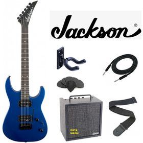 Jackson Js11 Dinky 2-Point Tremolo Metallic Blue Elektro Gitar