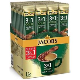 Jacobs 3'ü 1 Arada Gold Yoğun Aroma 18 gr Kahve