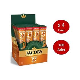 Jacobs 3'ü 1 Arada Karışımı Yumuşak Lezzet 40 Adet Gold Kahve