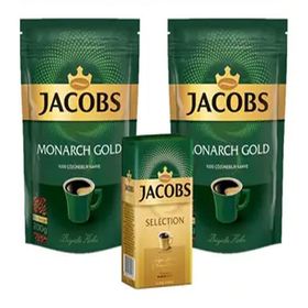 Jacobs 400 gr Monarch Gold Kahve + 250 gr Selection Filtre Kahve
