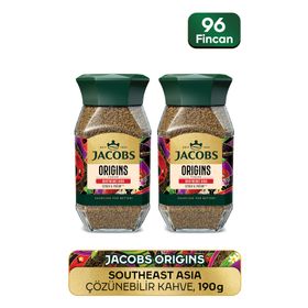 Jacobs Cam Kavanoz 95 gr Origin Southeast Granül Kahve