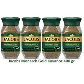 Jacobs Monarch Gold 400 gr Kavanoz Kahve