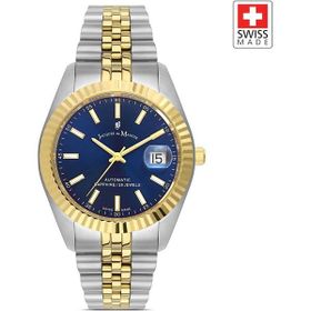 Jacques Du Manoir JWG04208 SELLITA SW200-1 Mavi Inspiration Otomatik Mekanizmalı Erkek Kol Saati