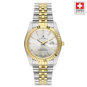 Jacques Du Manoir JWL04102 Inspiration Sellita SW100 25 Jewels Otomatik Mekanizmalı Swiss Made Kadın Kol Saati