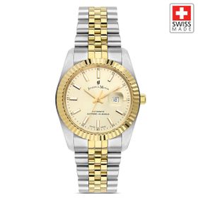 Jacques Du Manoir JWL04103 Inspiration Sellita SW100 25 Jewels Otomatik Mekanizmalı Swiss Made Kadın Kol Saati