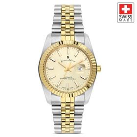 Jacques Du Manoir JWL04103 Inspiration Sellita SW100 25 Jewels Otomatik Mekanizmalı Swiss Made Kadın Kol Saati