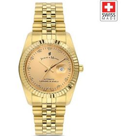 Jacques Du Manoir JWL04109 Inspiration Sellita SW100 25 Jewels Otomatik Mekanizmalı Swiss Made Kadın Kol Saati