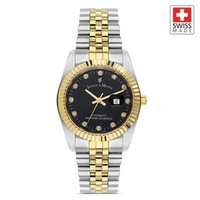 Jacques Du Manoir JWL04111 Inspiration Sellita SW100 25 Jewels Otomatik Mekanizmalı Swiss Made Kadın Kol Saati