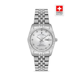 Jacques Du Manoir JWL04112 Inspiration Sellita SW100 25 Jewels Otomatik Mekanizmalı Swiss Made Kadın Kol Saati