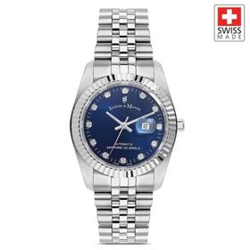 Jacques Du Manoir JWL04113 Inspiration Sellita SW100 25 Jewels Otomatik Mekanizmalı Swiss Made Kadın Kol Saati
