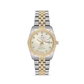 Jacques Du Manoir JWL04115 Inspiration Sellita SW100 25 Jewels Otomatik Mekanizmalı Swiss Made Kadın Kol Saati