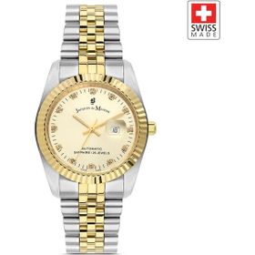 Jacques Du Manoir JWL04115 Inspiration Sellita SW100 25 Jewels Otomatik Mekanizmalı Swiss Made Kadın Kol Saati