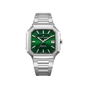 Jacques Philippe JPAGS10013X6 Metalik Çelik Gri Erkek Kol Saati