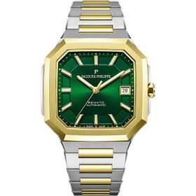 Jacques Philippe JPAGS10073X8 Altın Rengi Metalik Gri Çelik Erkek Kol Saati