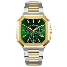 Jacques Philippe JPQGC10173x8 Rengi Metalik Gri Çelik Erkek Kol Saati