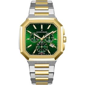 Jacques Philippe JPQGC10173x8 Rengi Metalik Gri Çelik Erkek Kol Saati