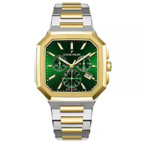 Jacques Philippe JPQGC10173x8 Rengi Metalik Gri Çelik Erkek Kol Saati