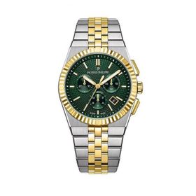 Jacques Philippe JPQGC10573X8 Altın Rengi Metalik Gri Çelik Erkek Kol Saati