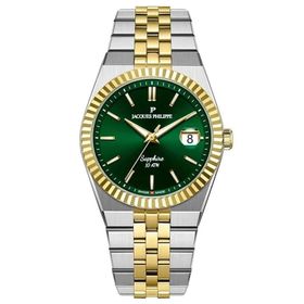 Jacques Philippe JPQGS10473X8 Altın Rengi Metalik Gri Çelik Erkek Kol Saati