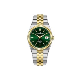 Jacques Philippe JPQGS10473X8 Altın Rengi Metalik Gri Çelik Erkek Kol Saati