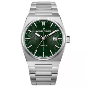 Jacques Philippe Jpqgs42t3xt Gri Metalik Titanyum Erkek Kol Saati
