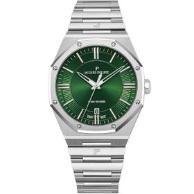 Jacques Philippe JPQGS8713X6 Metalik Çelik Gri Erkek Kol Saati