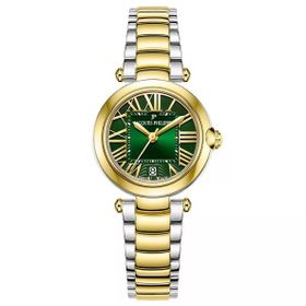 Jacques Philippe Jpqls9673x8 Altın Rengi Metalik Gri Çelik Kadın Kol Saati