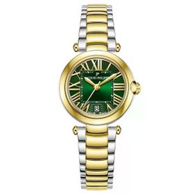 Jacques Philippe Jpqls9673x8 Altın Rengi Metalik Gri Çelik Kadın Kol Saati