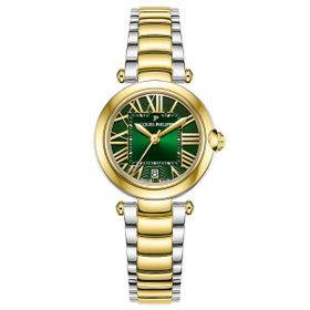 Jacques Philippe Jpqls9673x8 Altın Rengi Metalik Gri Çelik Kadın Kol Saati