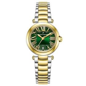 Jacques Philippe Jpqls9673x8 Altın Rengi Metalik Gri Çelik Kadın Kol Saati