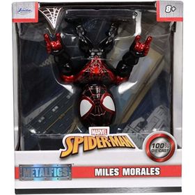 Jada 253221004 Marvel 4 Miles Morales Spider-Man Figürü