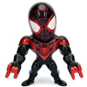 Jada 253221004 Marvel 4 Miles Morales Spider-Man Figürü