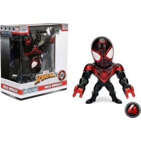 Jada 253221004 Marvel 4 Miles Morales Spider-Man Figürü